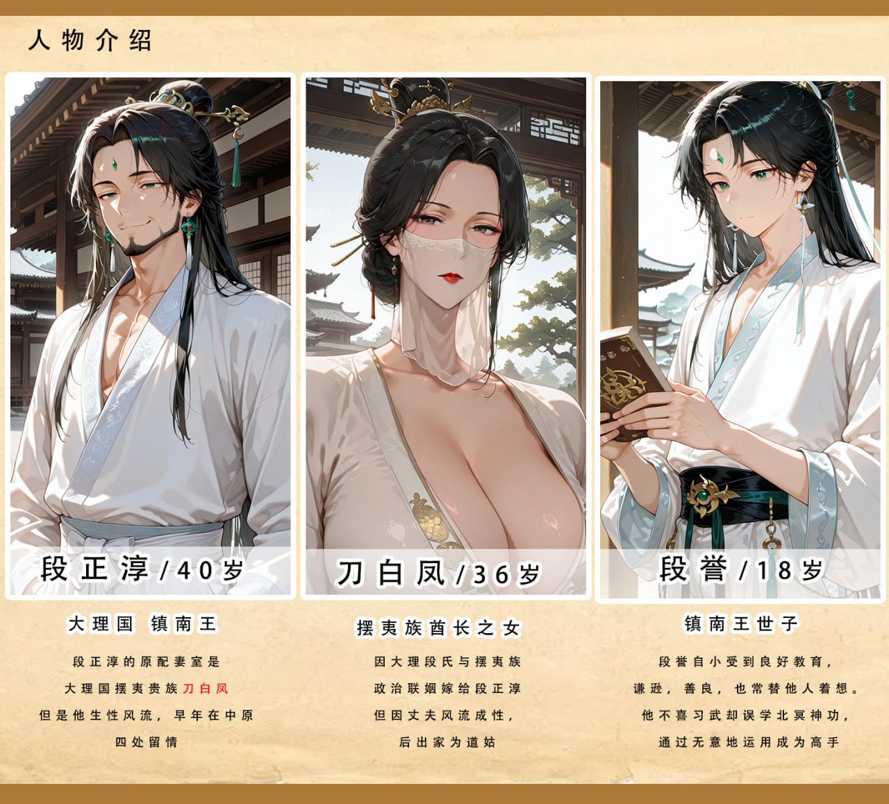 天龙淫传段誉篇 第1话 第4页